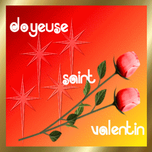 joyeuse Saint Valentin roses roses